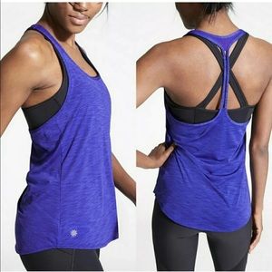 Athleta Box Jump Tank Size XXS Purple